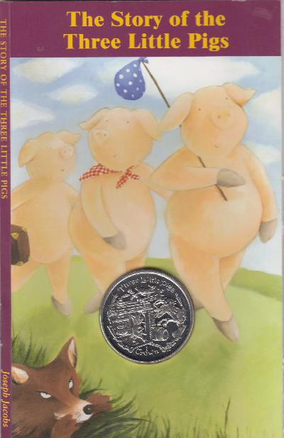 Beschrijving: 1 Crown THREE LITTLE PIGS